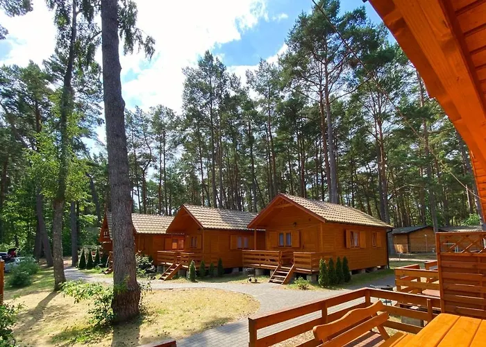 Деревянный коттедж Letniskowe Lesna Mila